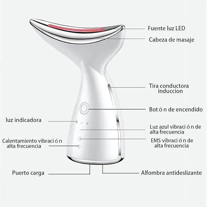 Masajeador Facial y de Cuello de Última Generación
