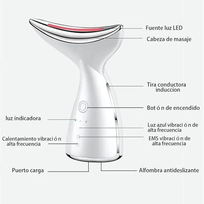 Masajeador Facial y de Cuello de Última Generación