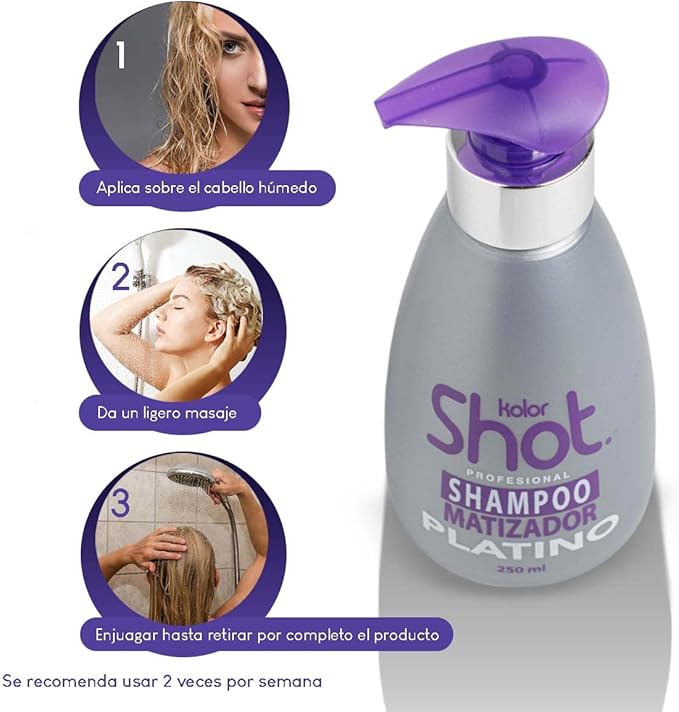 Shampoo kolor matizador platino