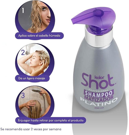 Shampoo kolor matizador platino