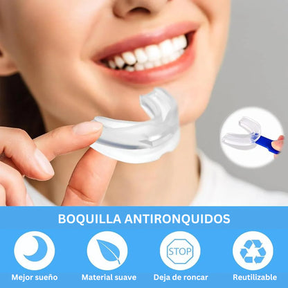 Snore solution protector bucal anti-ronquidos y bruxismo