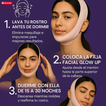 Facial Sculp faja para moldear rostro