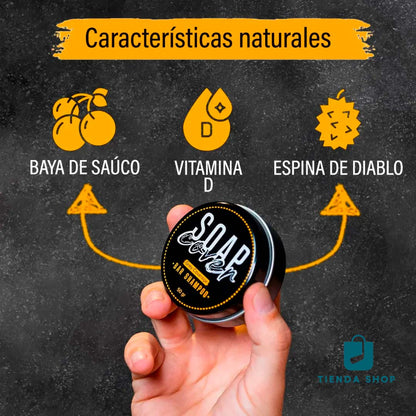 Jabon de henna anticanas
